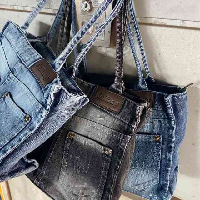 デニムトートバッグ