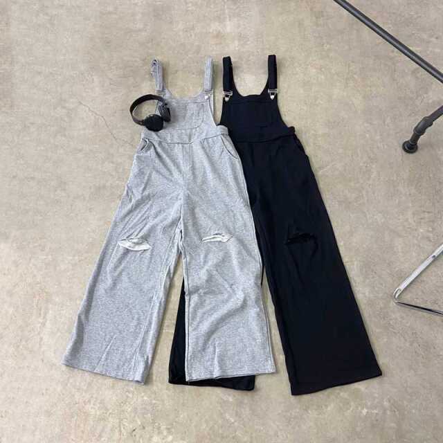 カットダメージサロペット