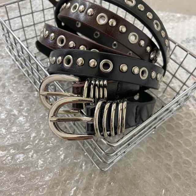ハトメ重ねループベルト