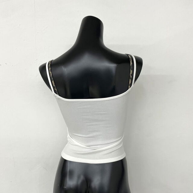 ストーンロゴヒョウ柄アンサンブルタンクトップ