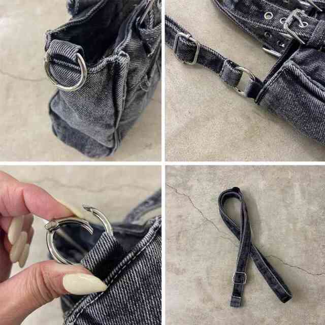 デニムミニバッグ