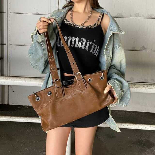 ハトメリングトートバッグ