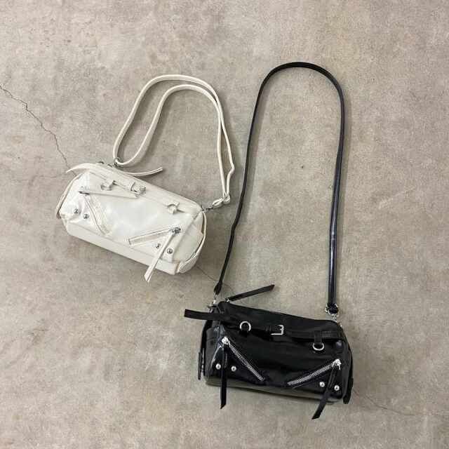 ZIPミニボストンバッグ