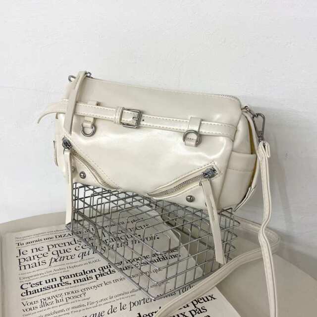 ZIPミニボストンバッグ