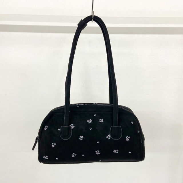 花柄ボストンバッグ