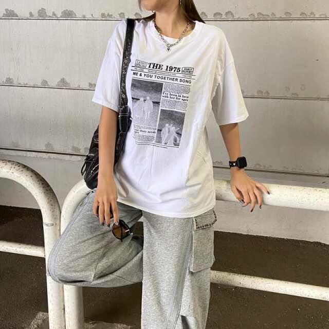 ブリーチ転写ビッグTシャツ