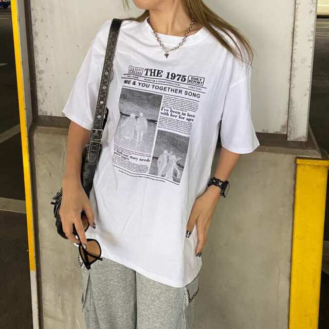 ブリーチ転写ビッグTシャツ