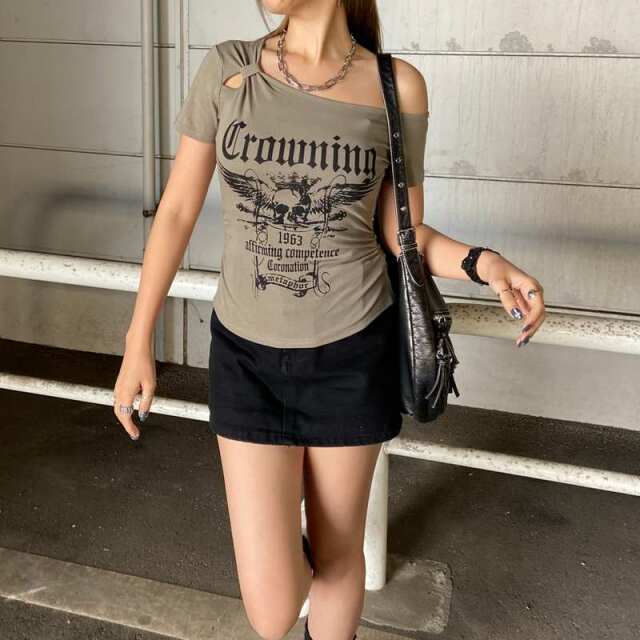 ドクロサイドドロストTシャツ