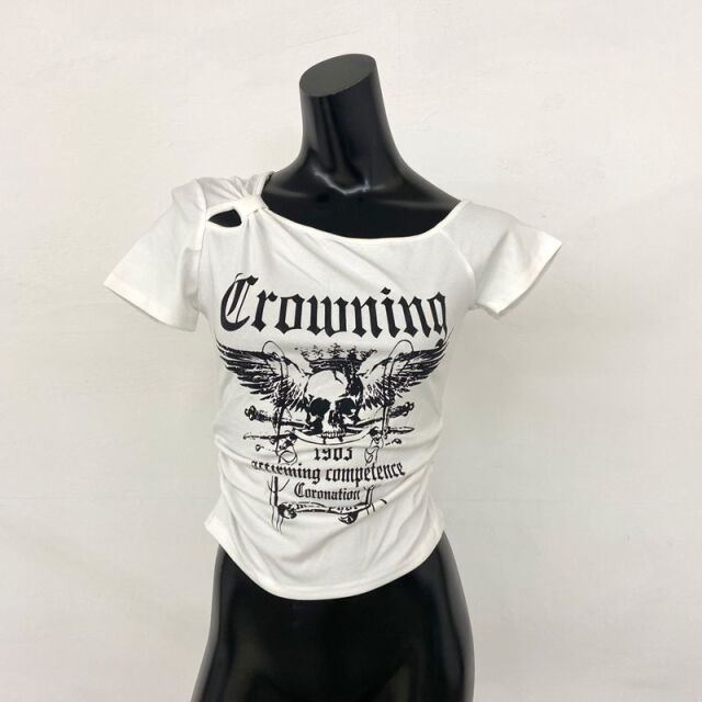 ドクロサイドドロストTシャツ