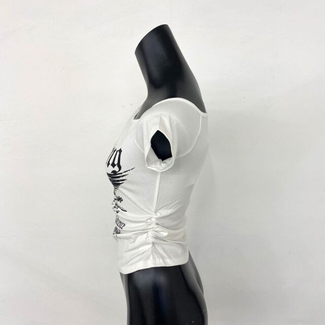 ドクロサイドドロストTシャツ