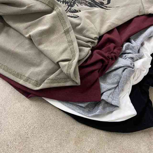 ドクロサイドドロストTシャツ