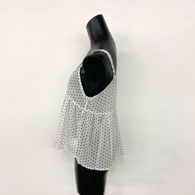 柄キャミソールトップス