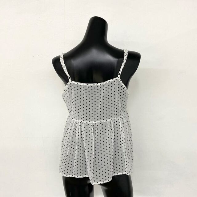 柄キャミソールトップス