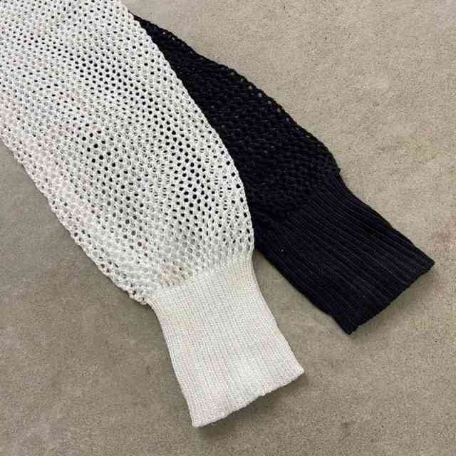 透かしWZIPショートパーカー