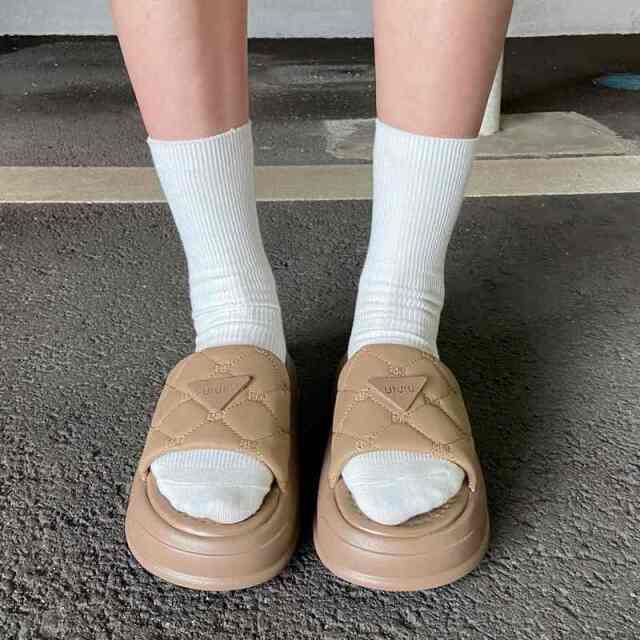 キルトサンダル