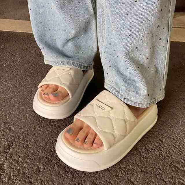 キルトサンダル
