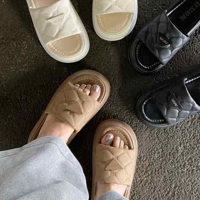 キルトサンダル