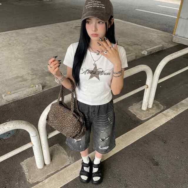 ヒョウスターロゴTシャツ