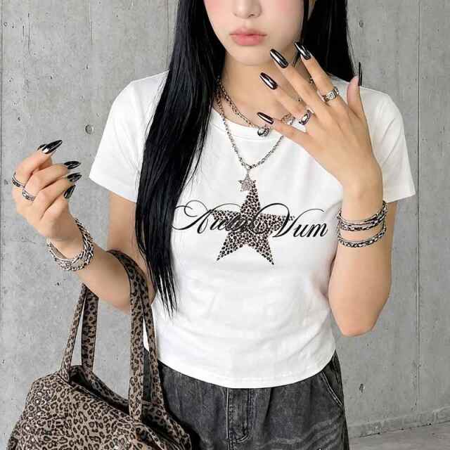 ヒョウスターロゴTシャツ