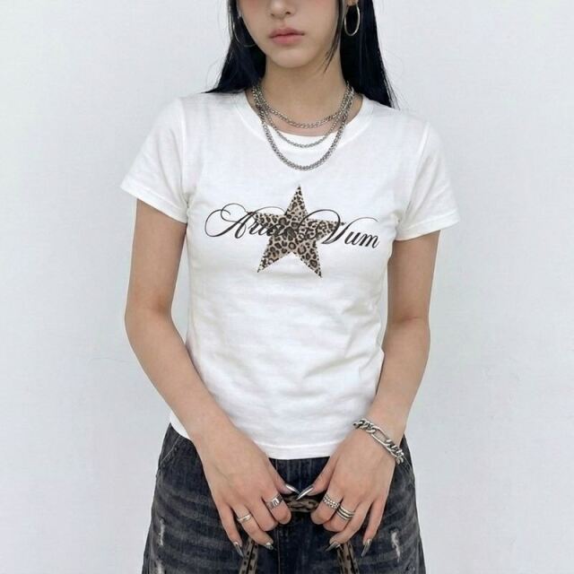 ヒョウスターロゴTシャツ