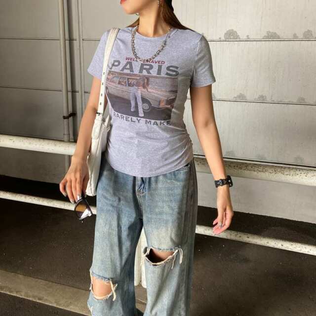 転写ドロストTシャツ