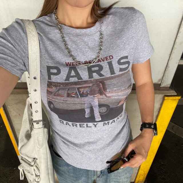 転写ドロストTシャツ