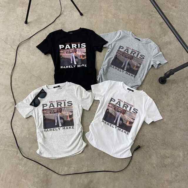転写ドロストTシャツ