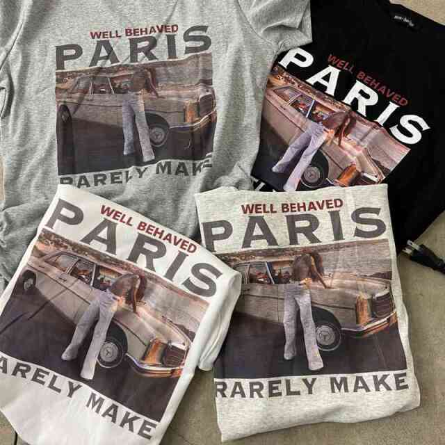 転写ドロストTシャツ