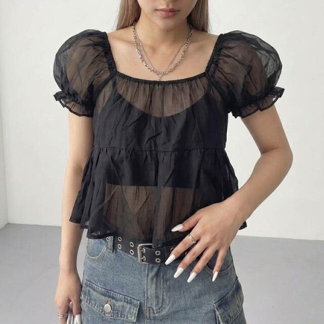 ティアード2WAYトップス