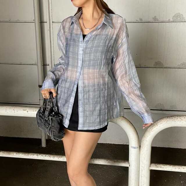 ストーンシアーチェックシャツ