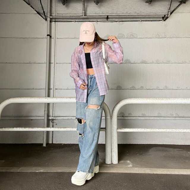 ストーンシアーチェックシャツ
