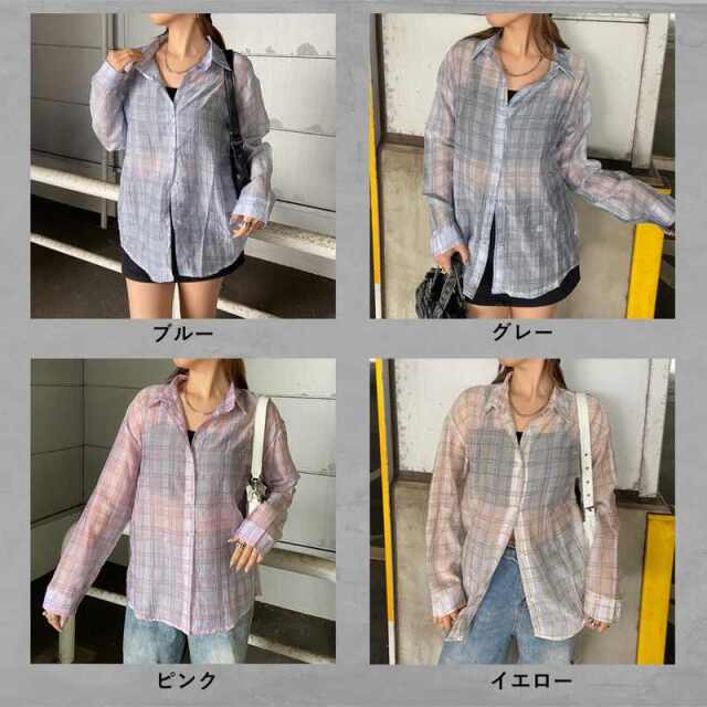 ストーンシアーチェックシャツ