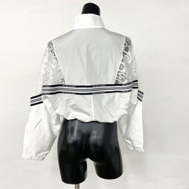 ラインレース切替トラックジャケット