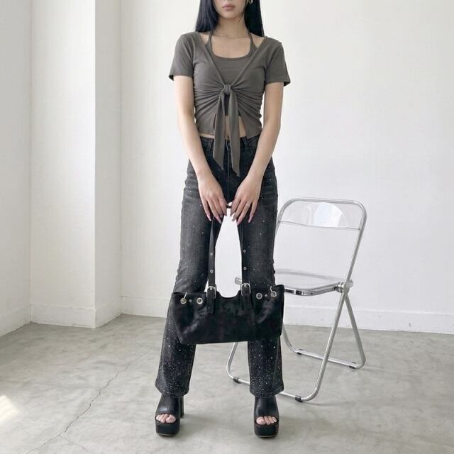 キャミ・クロスプルオーバーセット