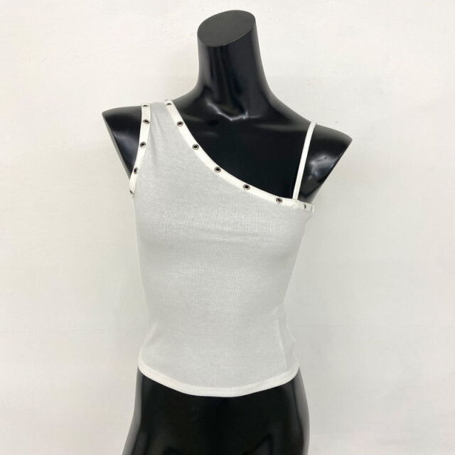 ハトメワンショルタンクトップ
