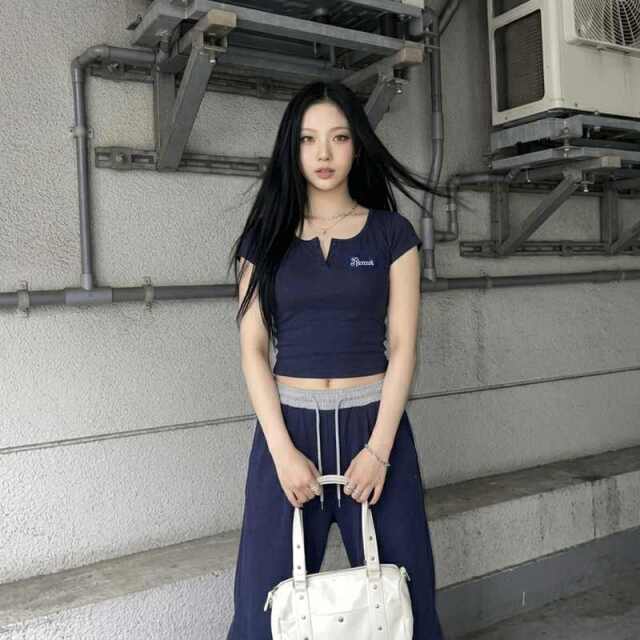 ヘンリーTシャツ・パンツセットアップ