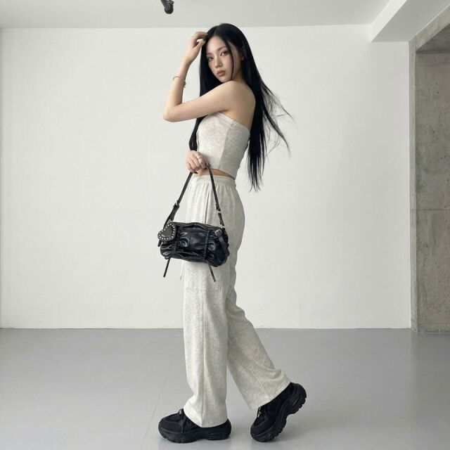 ベアトップ・パンツセットアップ