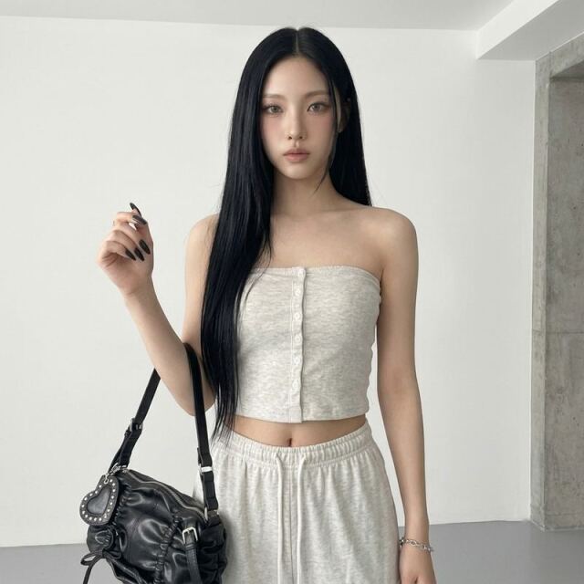 ベアトップ・パンツセットアップ
