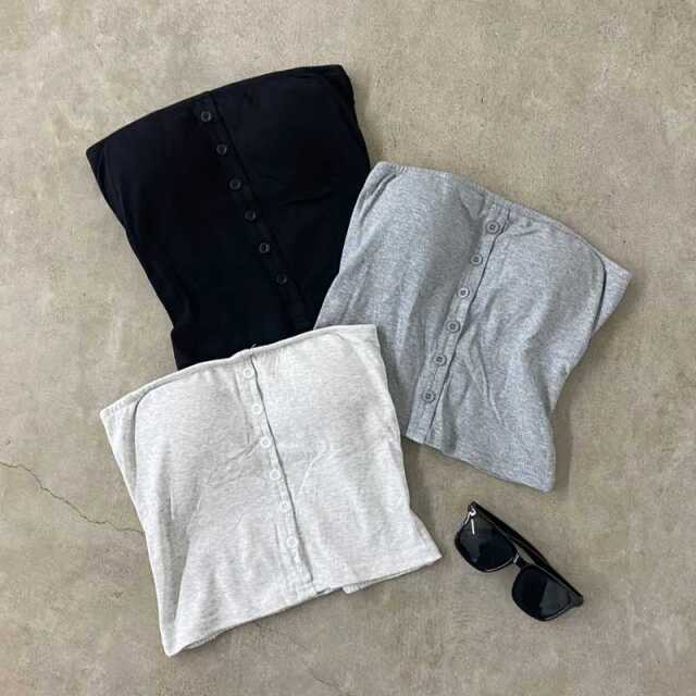 ベアトップ・パンツセットアップ