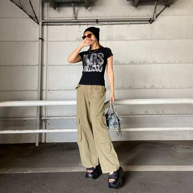 シルバービッグロゴTシャツ