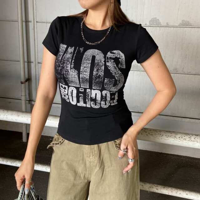 シルバービッグロゴTシャツ