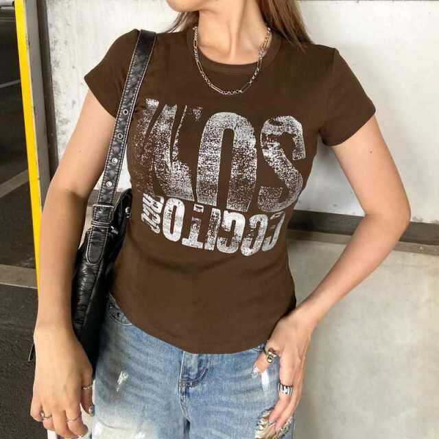 シルバービッグロゴTシャツ
