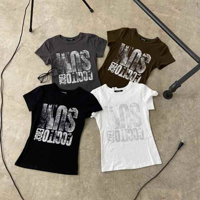 シルバービッグロゴTシャツ