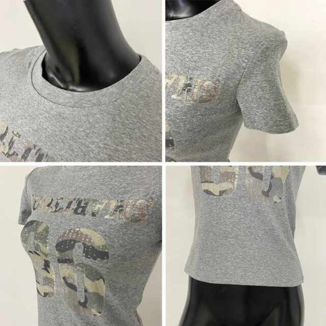 迷彩ロゴTシャツ
