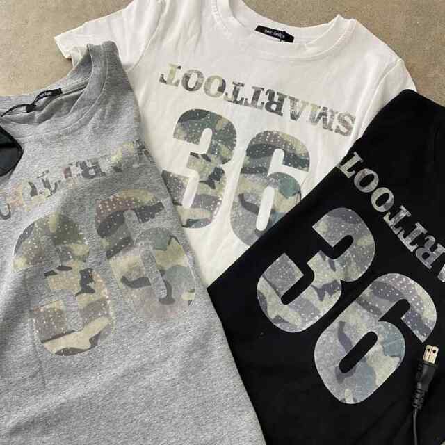 迷彩ロゴTシャツ