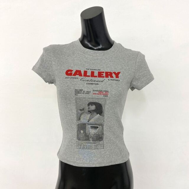 転写ロゴTシャツ