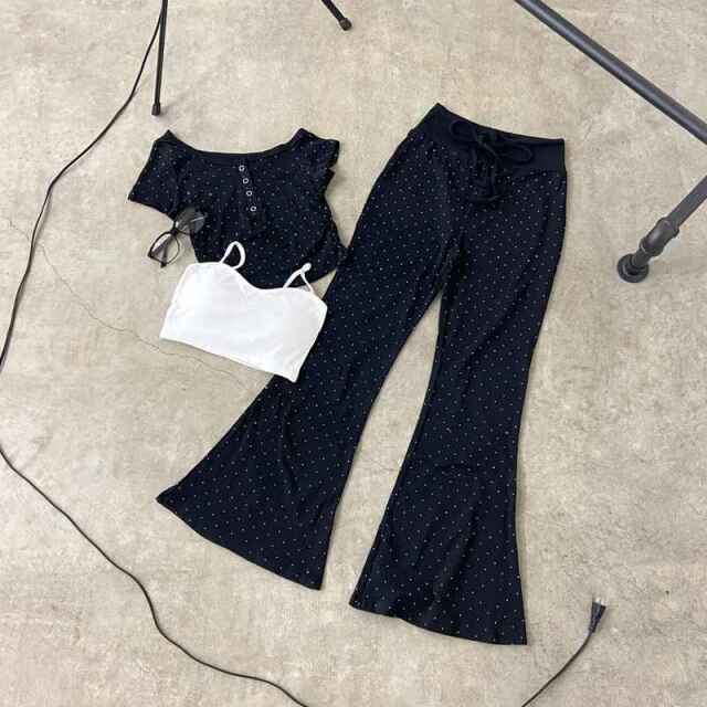 ボタントップス3点セット
