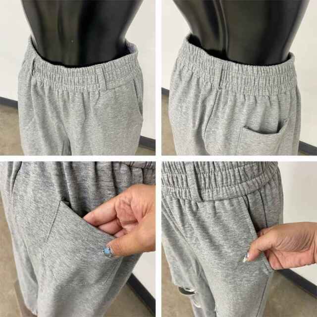 ダメージカットパンツ