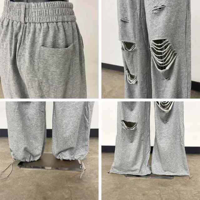 ダメージカットパンツ