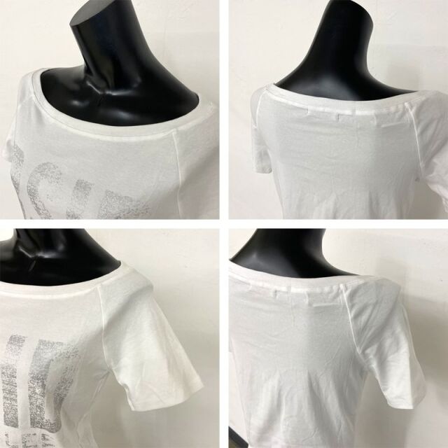 オフショルビッグロゴTシャツ